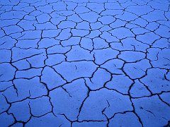 Patterns in Cracked Mud, Death Valley National Park, California